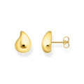Pequeños pendientes con forma orgánica