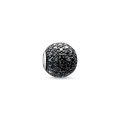 Bead "black pavé"