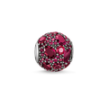 Bead "red fire"