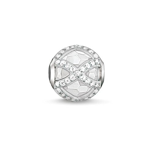 Bead "white Maharani"