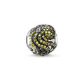 Bead "green octopus"