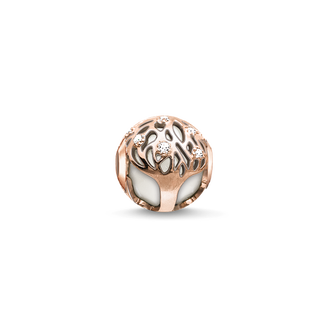 Bead "white tree"
