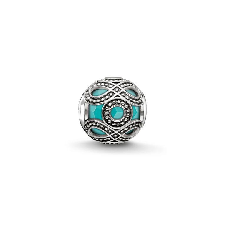 Bead "turquoise ethnic"
