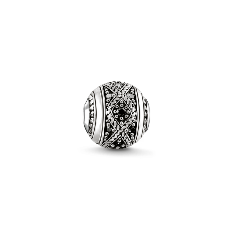 Bead "Love Knot black"