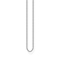 SILVER BLACKENED CHAIN L90