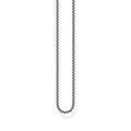 SILVER BLACKENED CHAIN L42