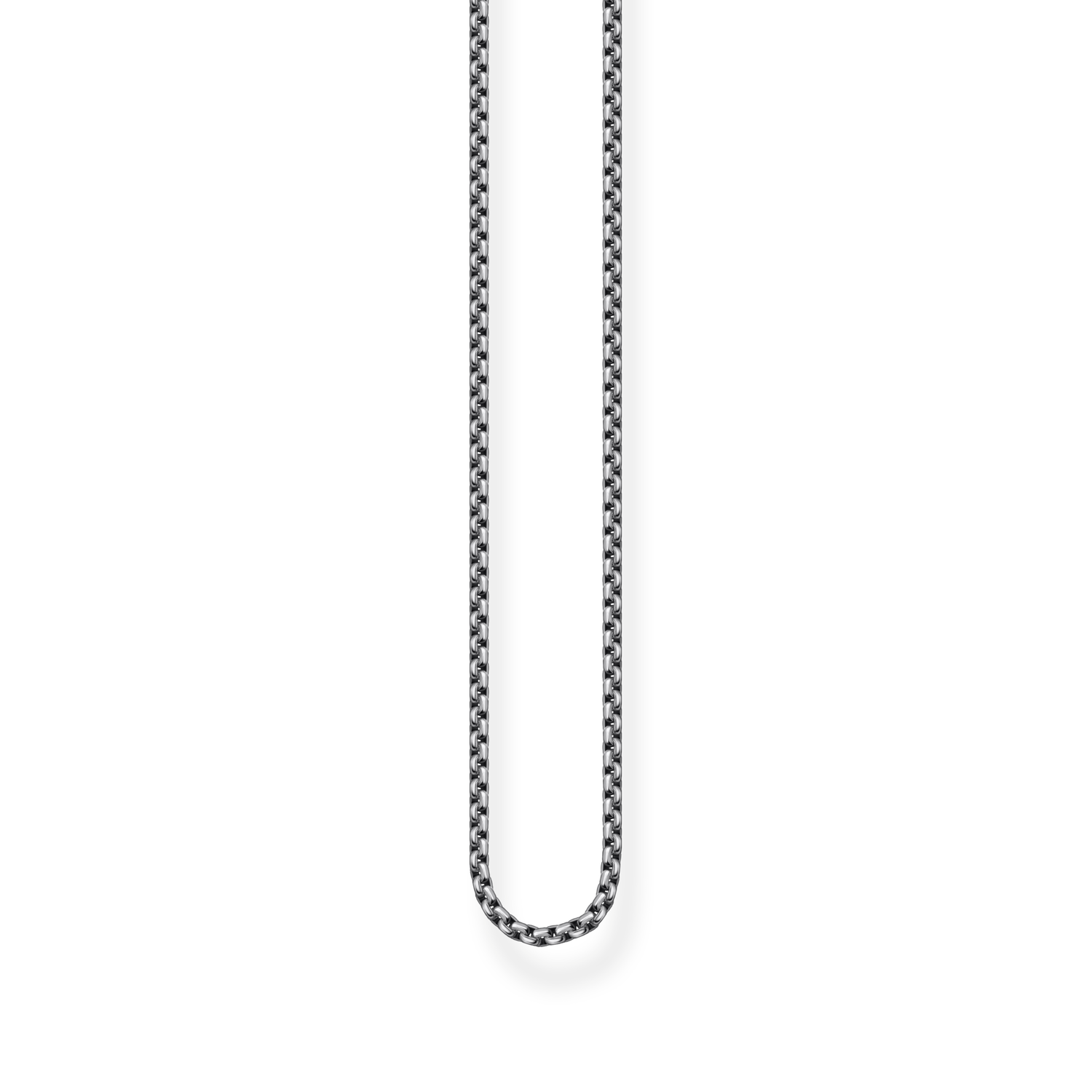 SILVER BLACKENED CHAIN L42