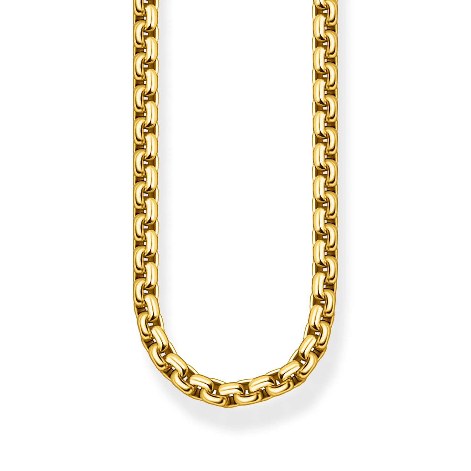 Cadena veneciana925 Sterling silver, gold plated yellow goldyellow gold-coloured