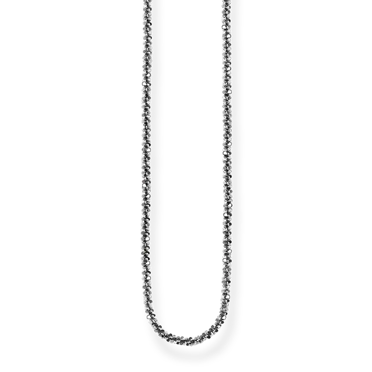 SILVER BLACKENED CHAIN L60