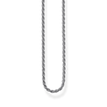 SILVER BLACKENED CHAIN L45