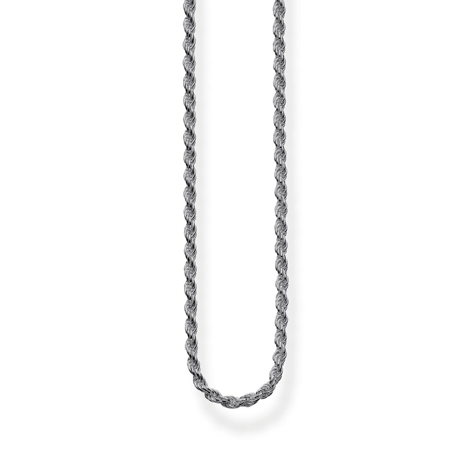 SILVER BLACKENED CHAIN L45