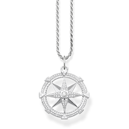 CADENA PLATA DE LEY 925,CIRCONITA BLANCO 45CM