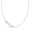 CADENA PLATA DE LEY 925,CIRCONITA BLANCO 40,42.5,45CM