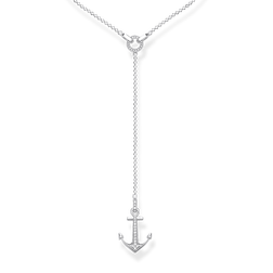 CADENA PLATA DE LEY 925,CIRCONITA BLANCO 40/42.5,45CM