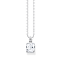 Cadena piedra blanca925 Sterling silver/ zirconiawhite