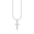 Cadena cruz de pav�