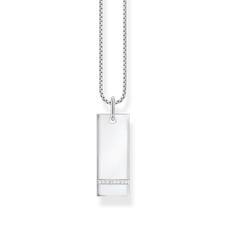 necklace925 Sterling silver/ zirconiawhite