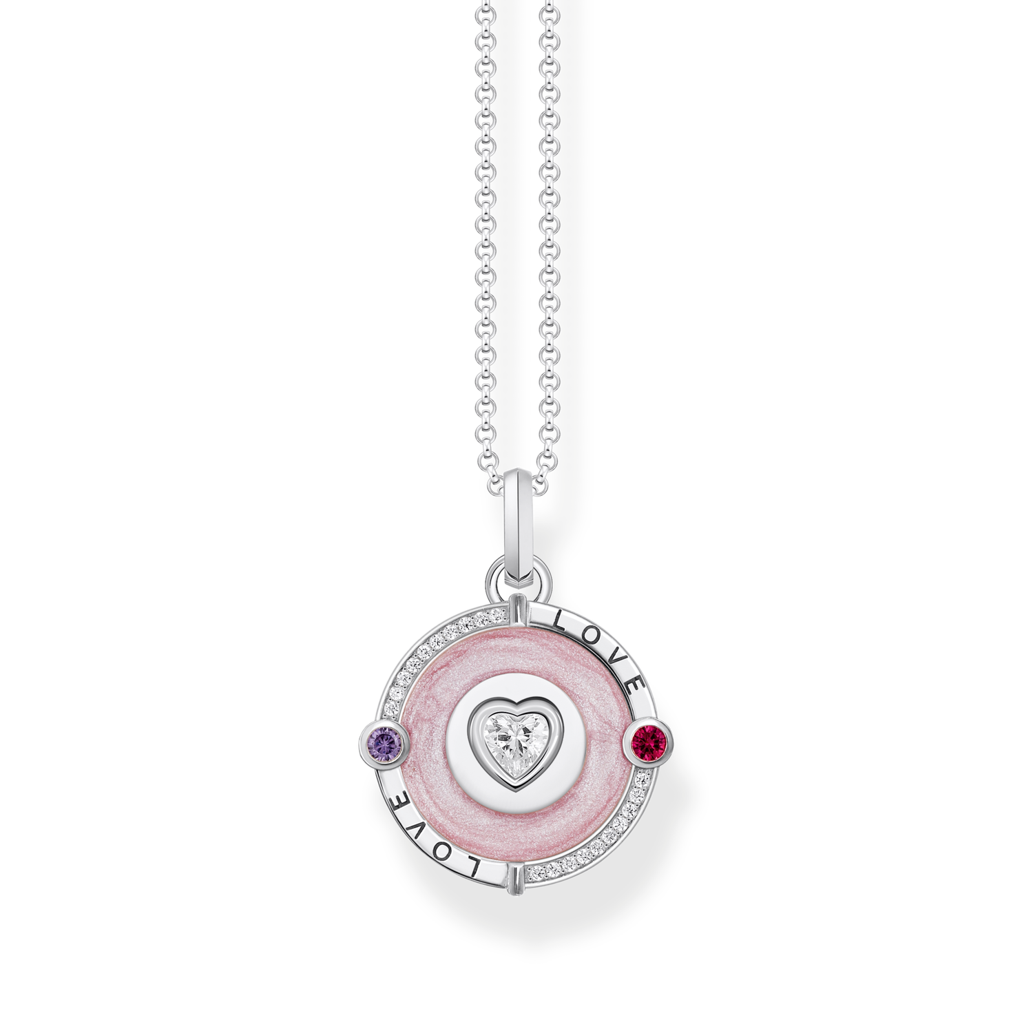 STERLING - COSMIC AMULETS 925 Sterling silver, blackened/ cold enamel/ synthetic corundum/ zirconia colección 2024-1. 