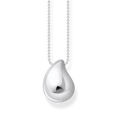 Cadena con colgante en forma de gota orgánica