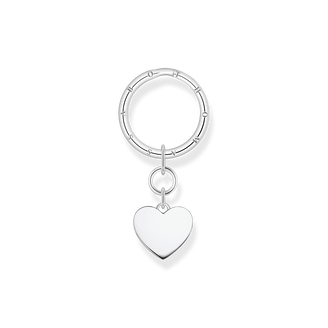 key ring925 Sterling silver, blackenedsilver-coloured