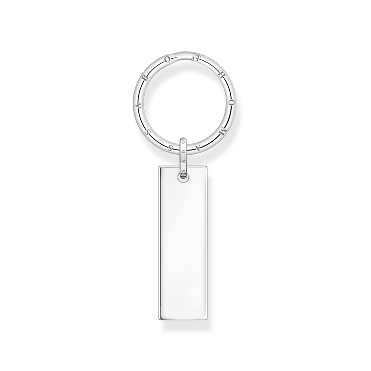 key ring925 Sterling silver, blackenedsilver-coloured