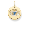 EYE OF HORUS GOLD PENDANT