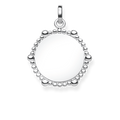 COIN DOTS PENDANT SILVER