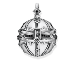 STERLING SILVER BLACKENED MUNDO REBEL ZIRCONIA BLACK