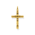 pendant925 Sterling silver, gold plated yellow gold/ zirconiayellow gold-coloured