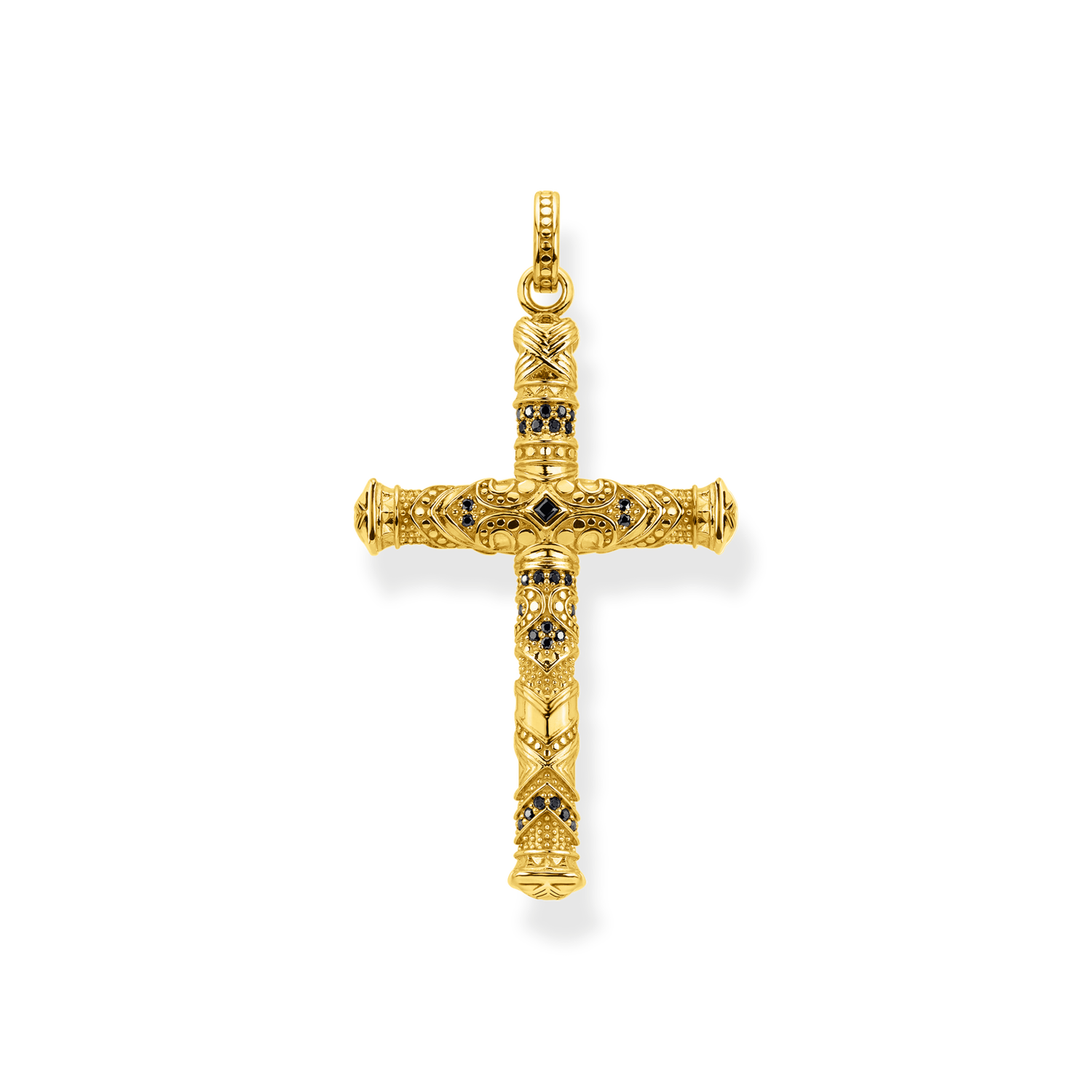 pendant925 Sterling silver, gold plated yellow gold/ zirconiayellow gold-coloured