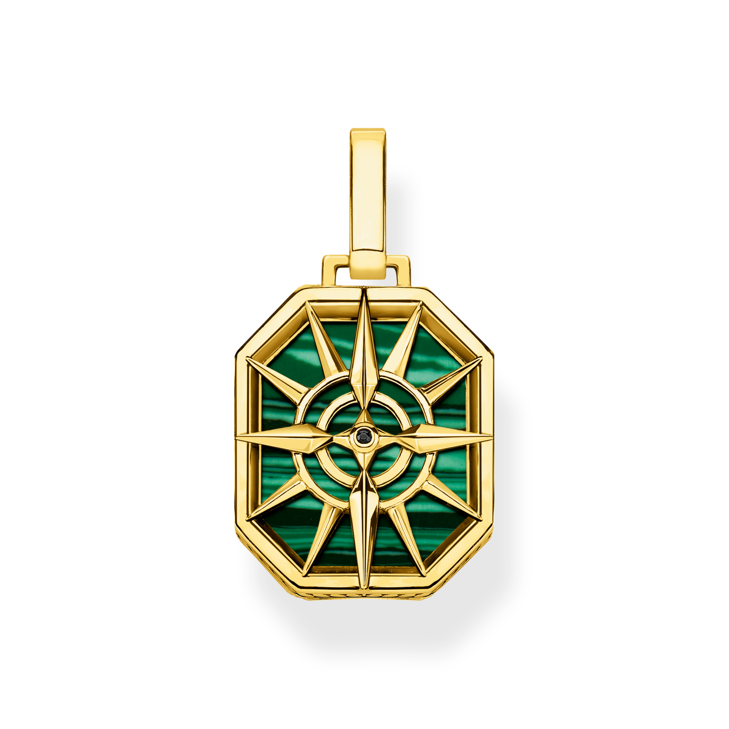 Colgante brújula estrella