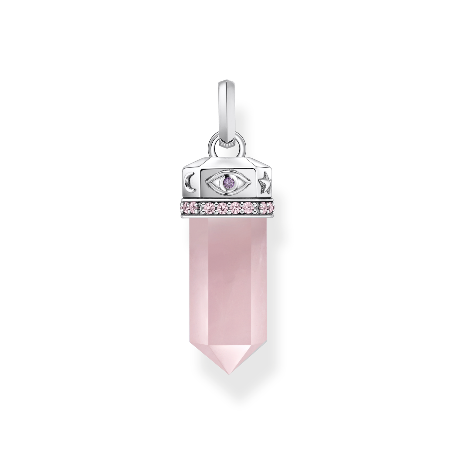 STERLING - COSMIC AMULETS 925 Sterling silver, blackened/ synthetic corundum/ zirconia colección 2024-1. 