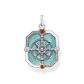 STERLING - COSMIC AMULETS 925 Sterling silver, blackened/ glass-ceramic stone/ cold enamel/ synthetic corundum/ zirconia colección 2024-1. 