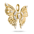 Colgante Butterfly Paradise con piedras