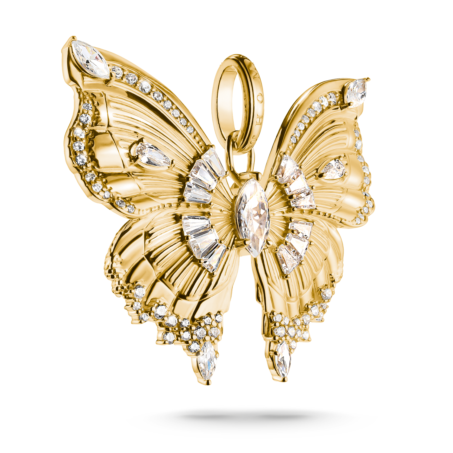 Colgante Butterfly Paradise con piedras