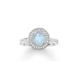 ETERNITY RING AQUAMARINA