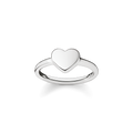 SILVER HEART RING