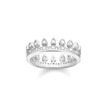 ANILLO PLATA DE LEY 925,CIRCONITA BLANCO 52