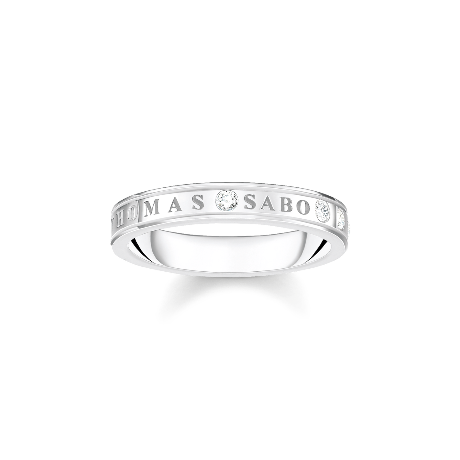 Anillo con piedras blancas plata925 Sterling silver/ zirconiawhite