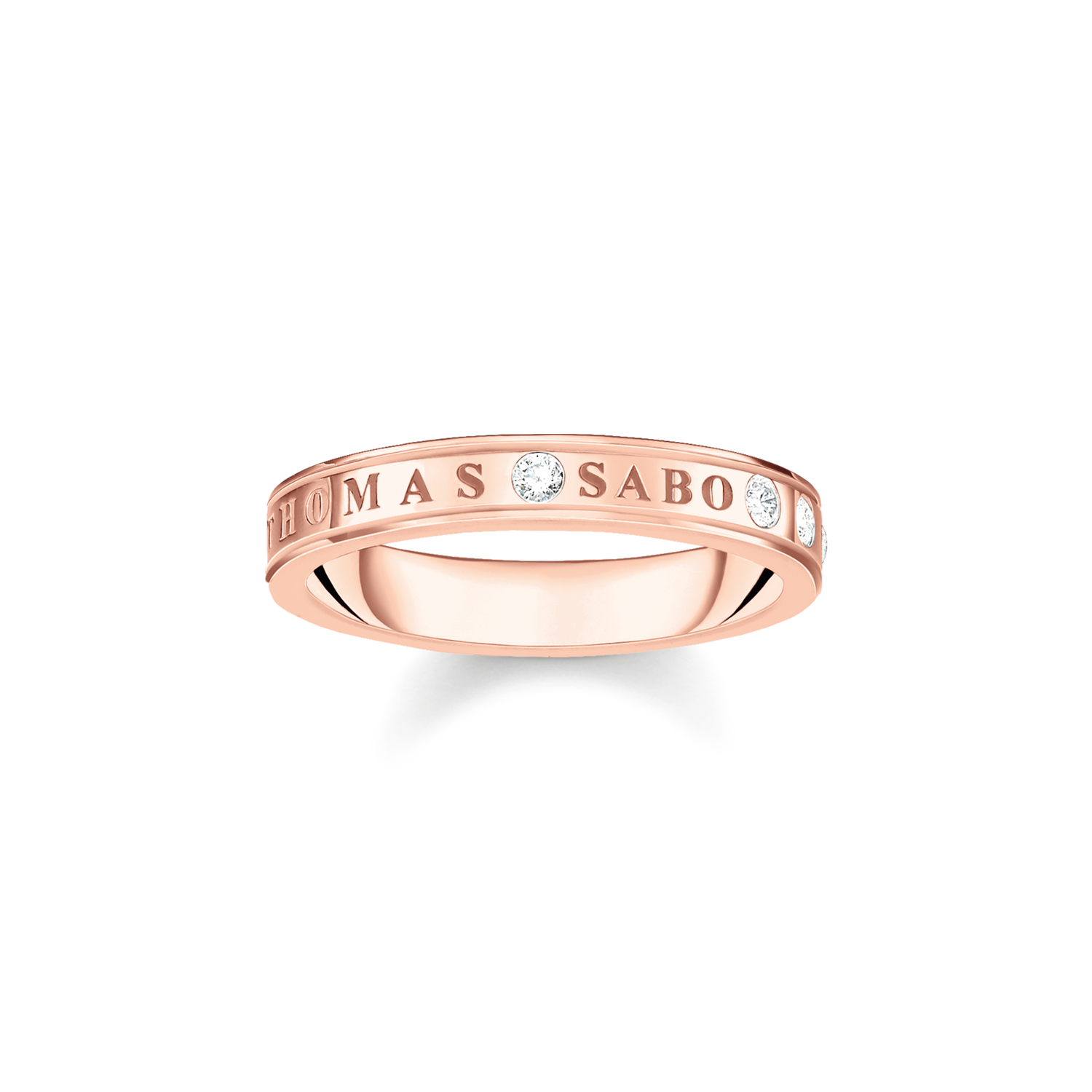 Anillo blanco piedras925 Sterling silver, gold plated rose gold/ zirconiawhite