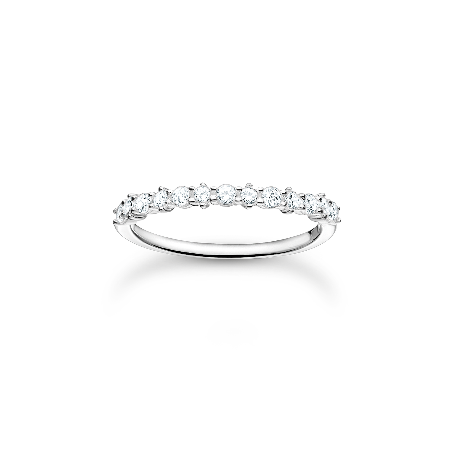 anilloplata de ley 925/ circonitablancoWomen