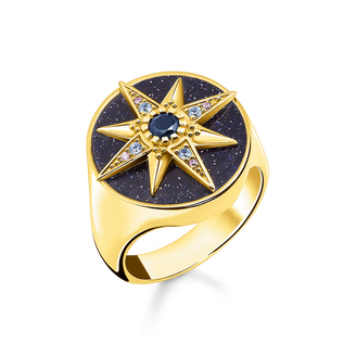 ring925 Sterling silver, gold plated yellow gold/ glass-ceramic stone/ imitated sandstone/ synthetic spinel/ zirconiamulticoloured