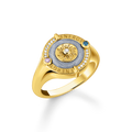 STERLING - COSMIC AMULETS 925 Sterling silver, gold plated yellow gold/ glass-ceramic stone/ cold enamel/ zirconia colección 2024-1. 