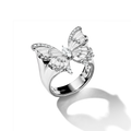 Anillo de cóctel Butterfly Paradise con piedras