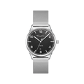 Watch unisex "CODE TS silver black"