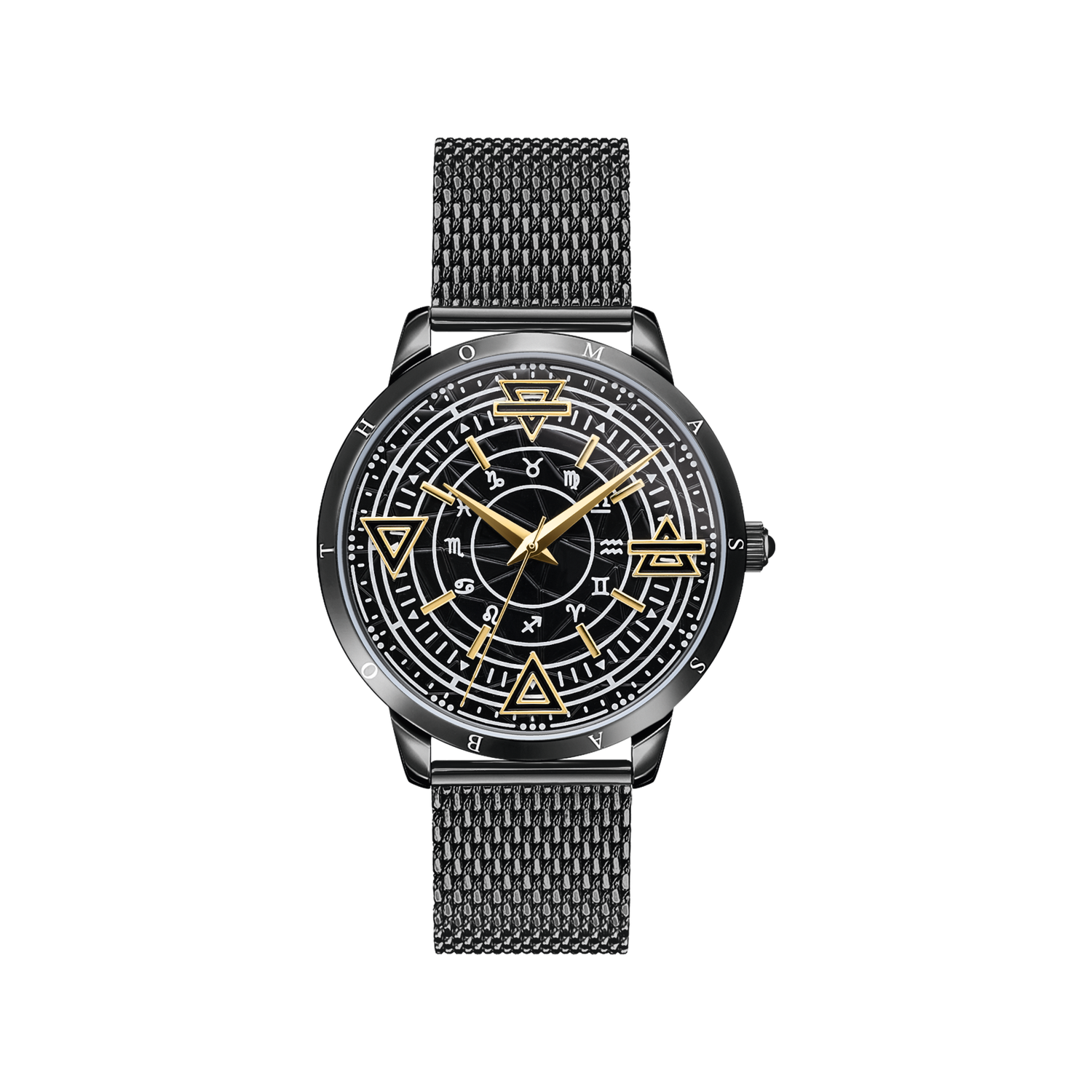 Reloj para señor elements of nature negro