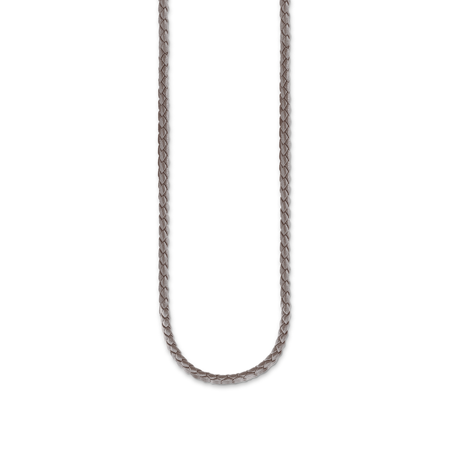 NECKLACE GREY L75