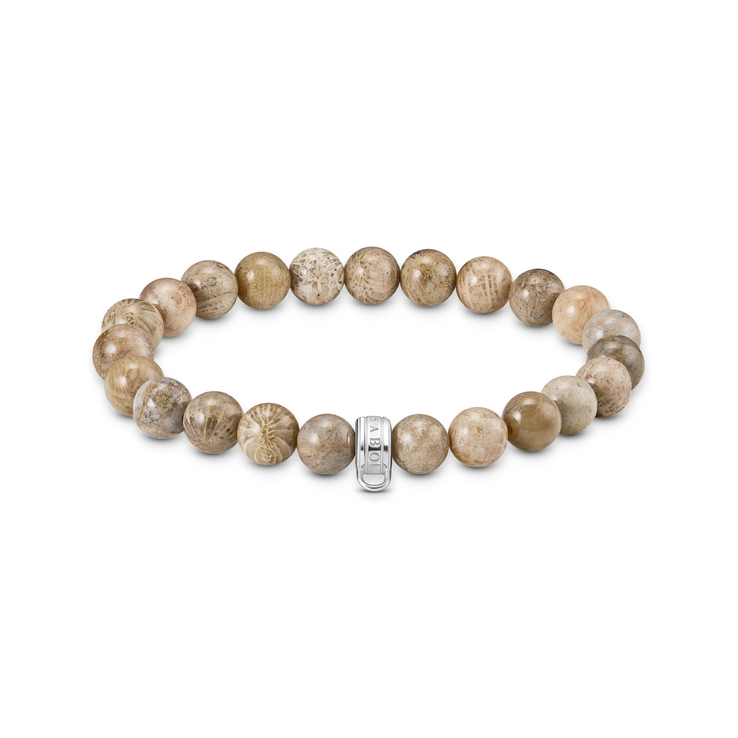 Pulsera con cuentas de jaspe margarita