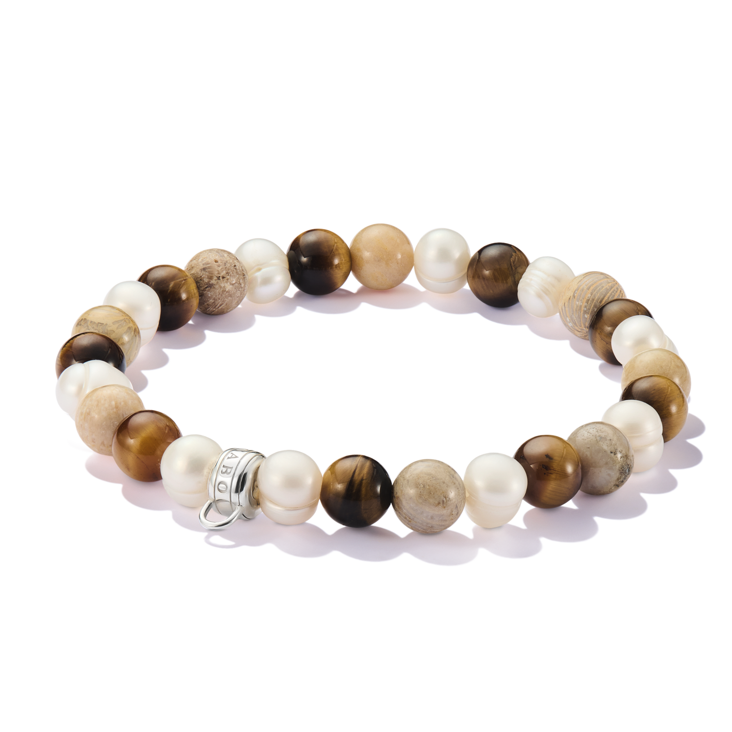 Pulsera de cuentas con piedras naturales
