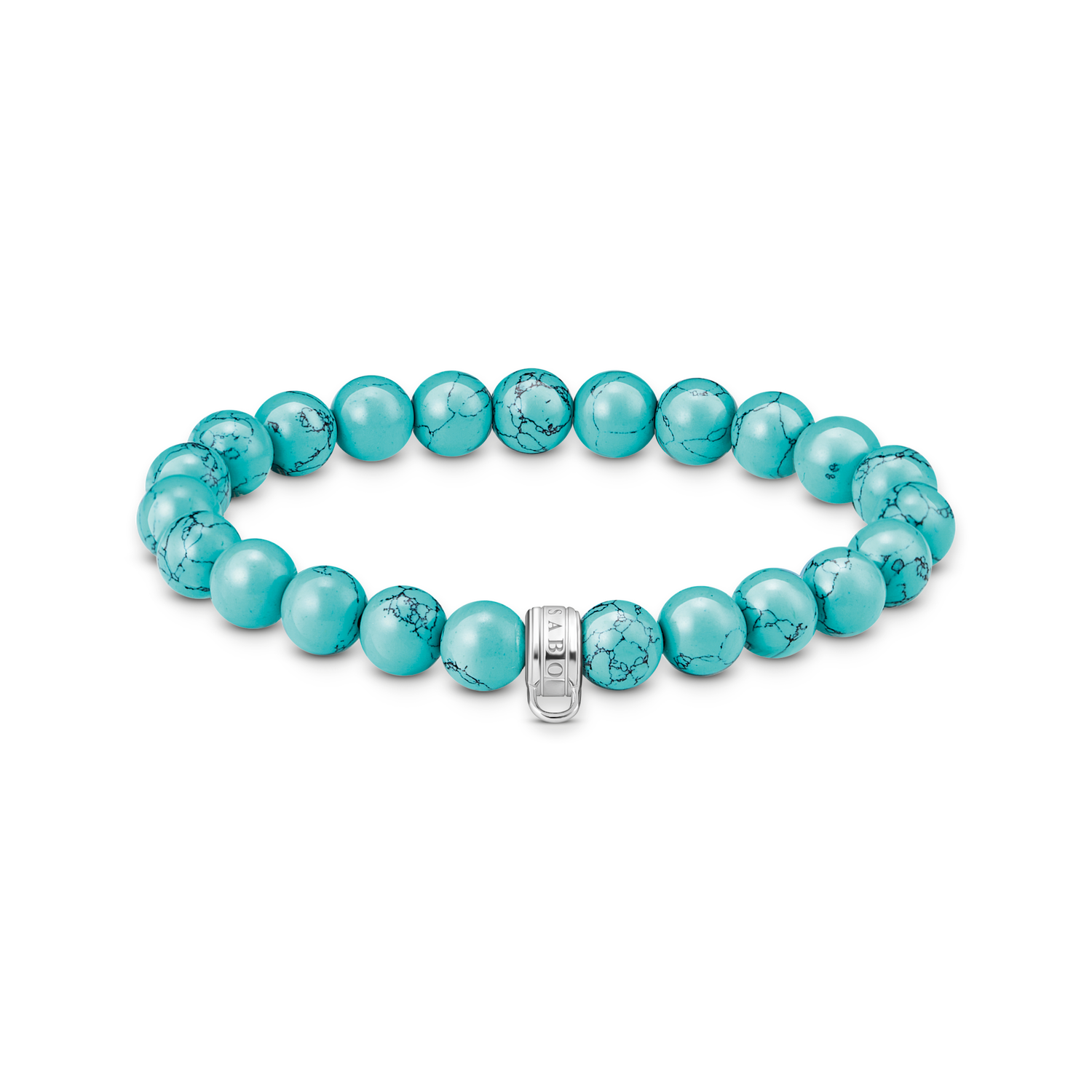 Pulsera con beads de turquesa